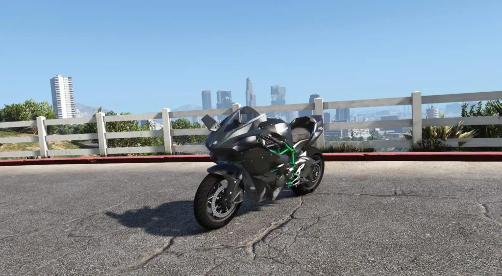 Kawasaki Ninja H2 & H2R (Add-On Tunable) GTA5