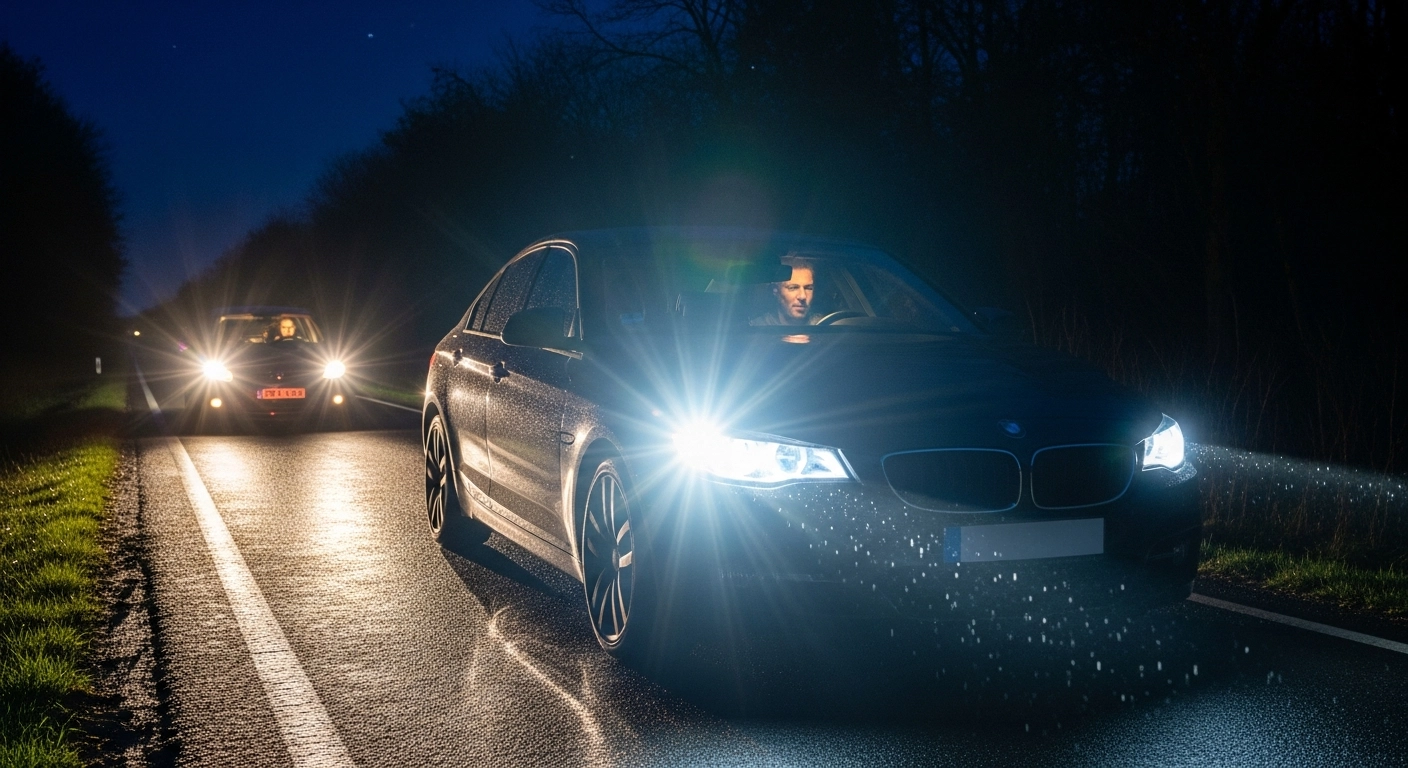 Realistic Headlights Beam